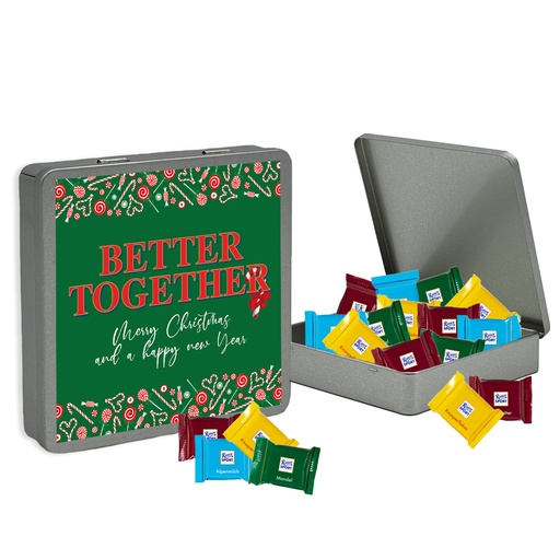 [WP13480] Geschenkdose "Better Together" Ritter Sport Mini