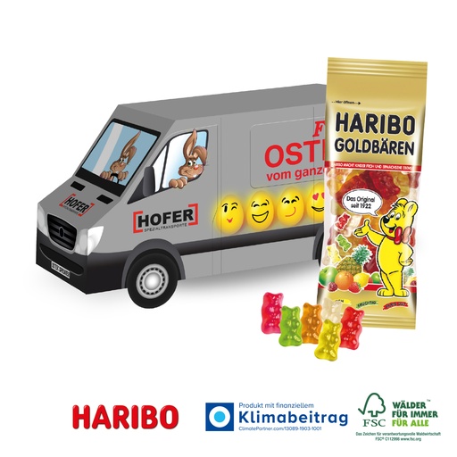 [91188-O] 3D Präsent Transporter - Haribo